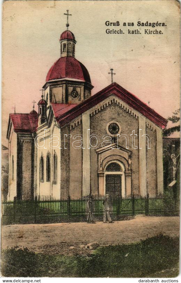 * T4 1916 Sadhora, Sadagóra, Sadigura (Bukovina, Bucovina, Bukowina); Griech. Kath. Kirche / Greek Catholic Church (EM) - Ohne Zuordnung