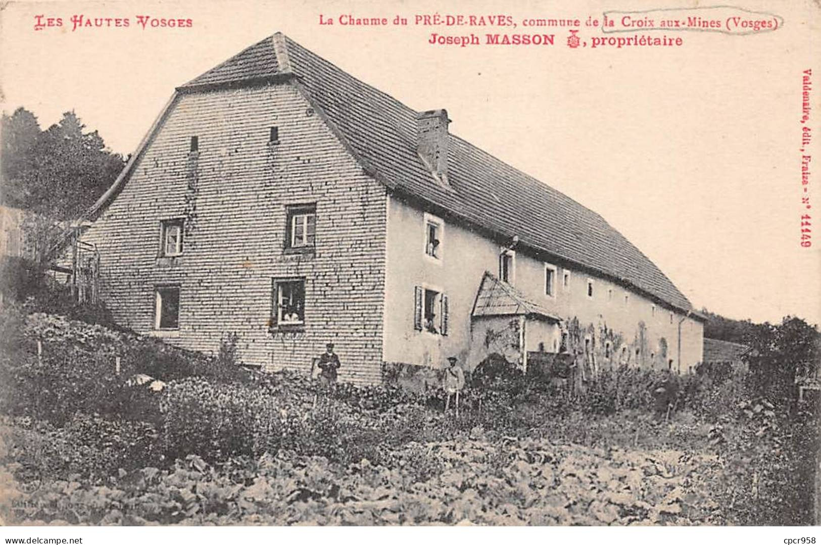 88-AM22647.La Croix Aux Mines.La Chaume Du Pré-de-Raves - Autres & Non Classés