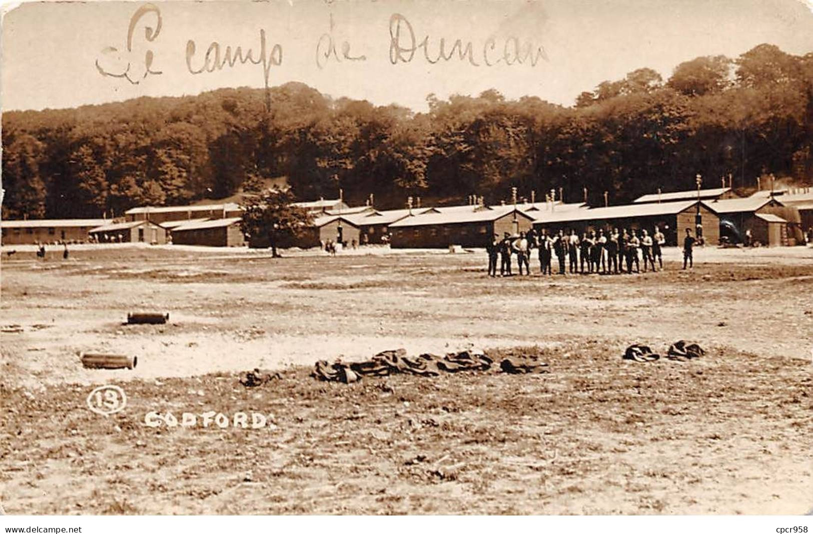 Royaume-Uni - N°86905 - Angleterre - WILTSHIRE - Le Camp De Duncan - Codford - Carte Photo - Autres & Non Classés