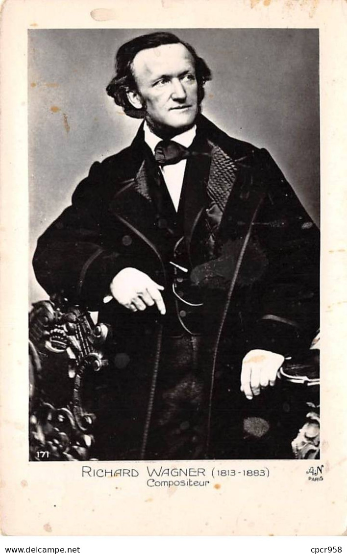 Musique - N°86792 - Musicien - Richard Wagner (1813-1883) - Compositeur - Muziek En Musicus