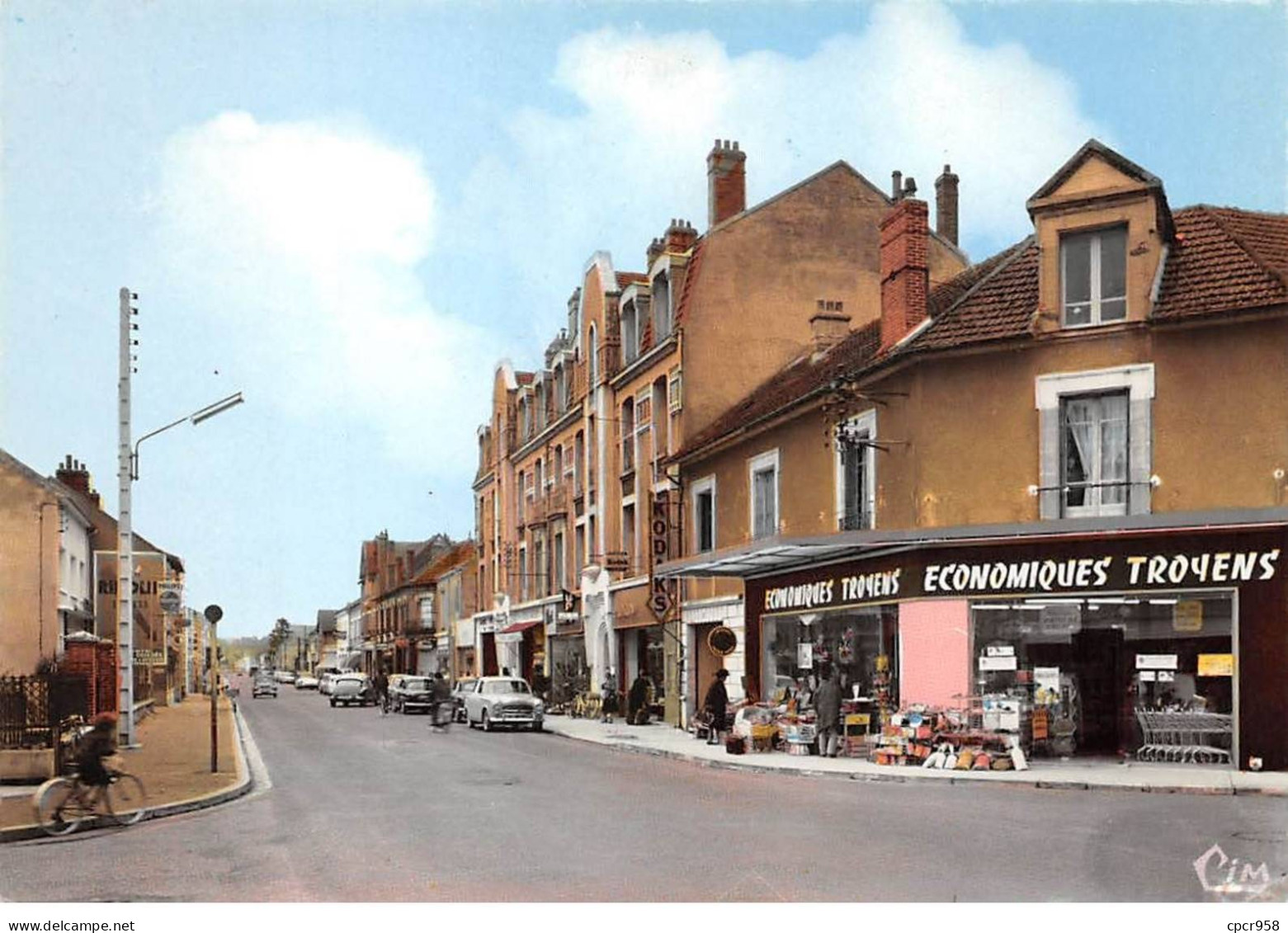 89 - SAN61322 - MIGENNES - Rue Jean Jaurès - Combier 891720 - CPSM 10x15 Cm - Migennes