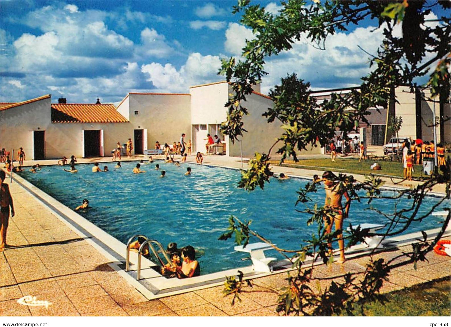 85 - SAN62214 - AIZENAY - La Piscine - Combier - CPSM 10x15 Cm - Aizenay