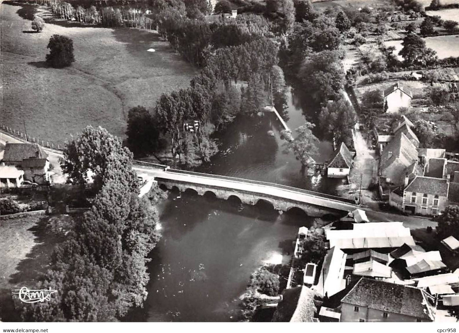 86 - SAN62239 - LA TRIMOUILLE - Le Pont Sur La Benaise - Combier - CPSM 10x15 Cm - La Trimouille