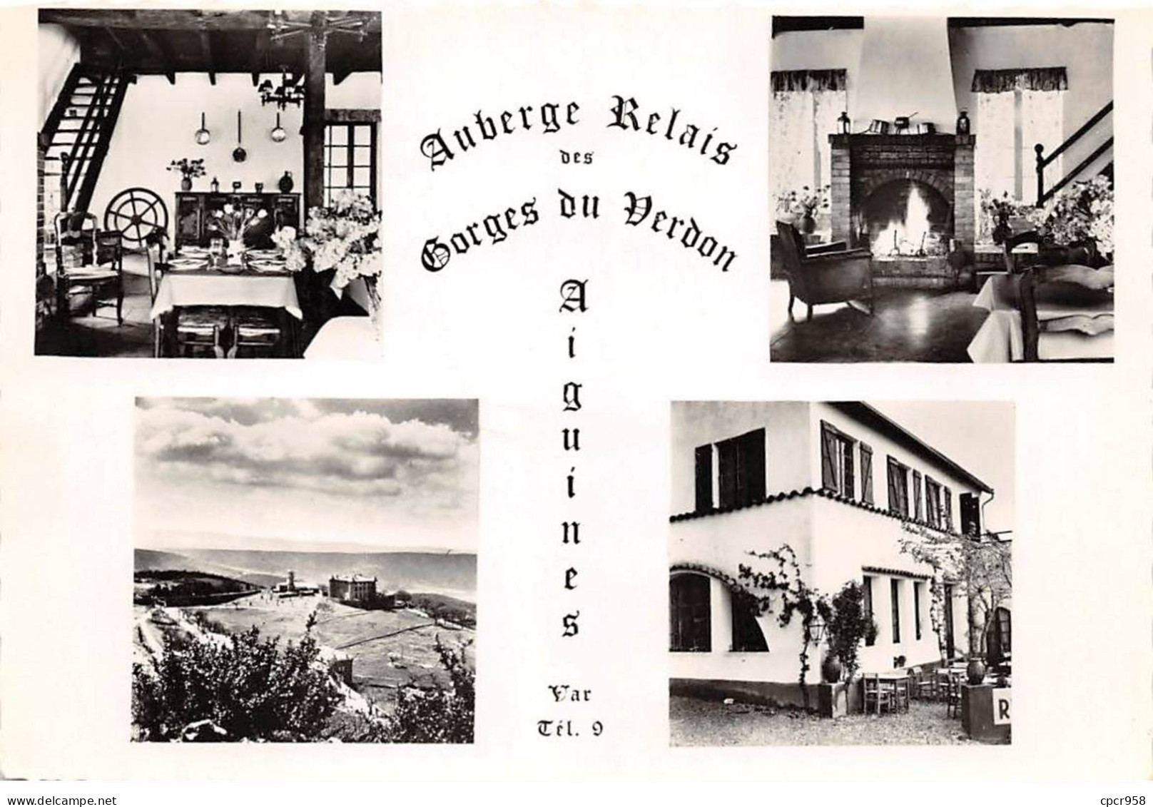 83 - SAN62170 - AIGUINES - Auberge Relais Des Gorges Du Verdon - Gradassi - CPSM 10x15 Cm - Sonstige & Ohne Zuordnung