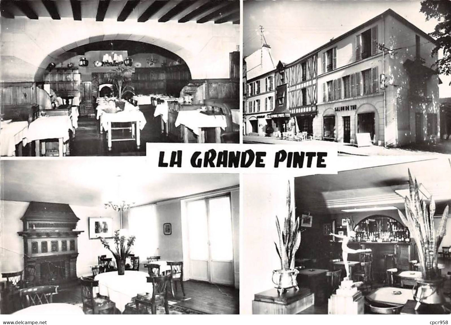 78 - SAN62167 - MEULAN - Restaurant De La Grande Pinte - Mischieri - CPSM 10x15 Cm - Meulan