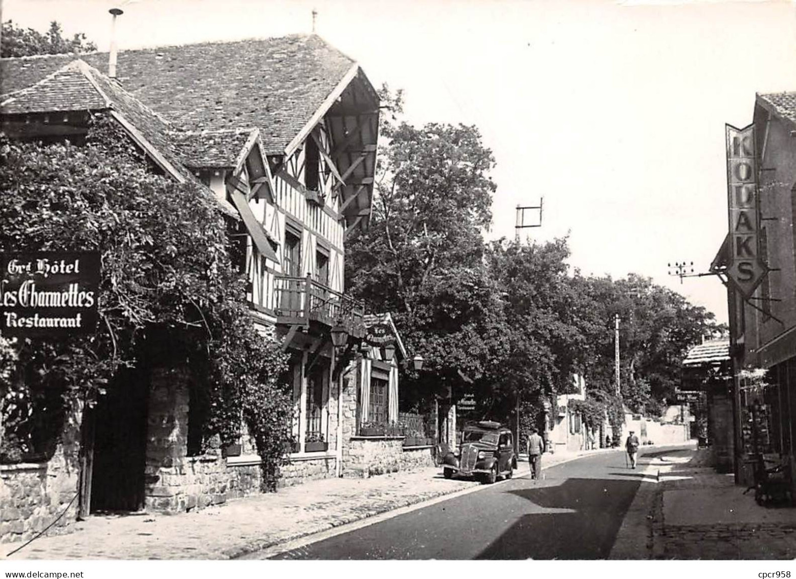 77 - SAN62145 - BARBIZON - L'Hôtel Des Charmettes - Collin  - CPSM 10x15 Cm - Barbizon