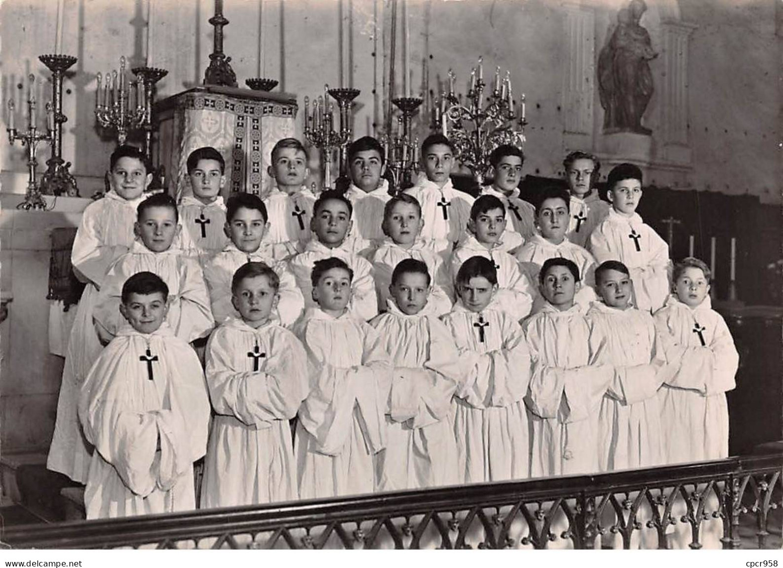 75020 - SAN62096 - PARIS - Les Petitq Chanteurs à La Colombe - Filiale Des Petits Chanteurs à La Croix.. - CPSM 10x15 Cm - District 20