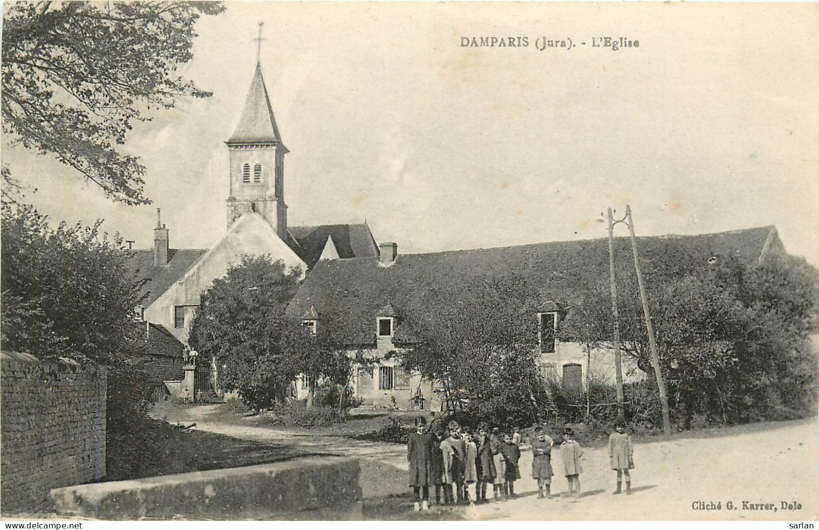 39 , DAMPARIS , L’église , * 524 61 - Andere & Zonder Classificatie