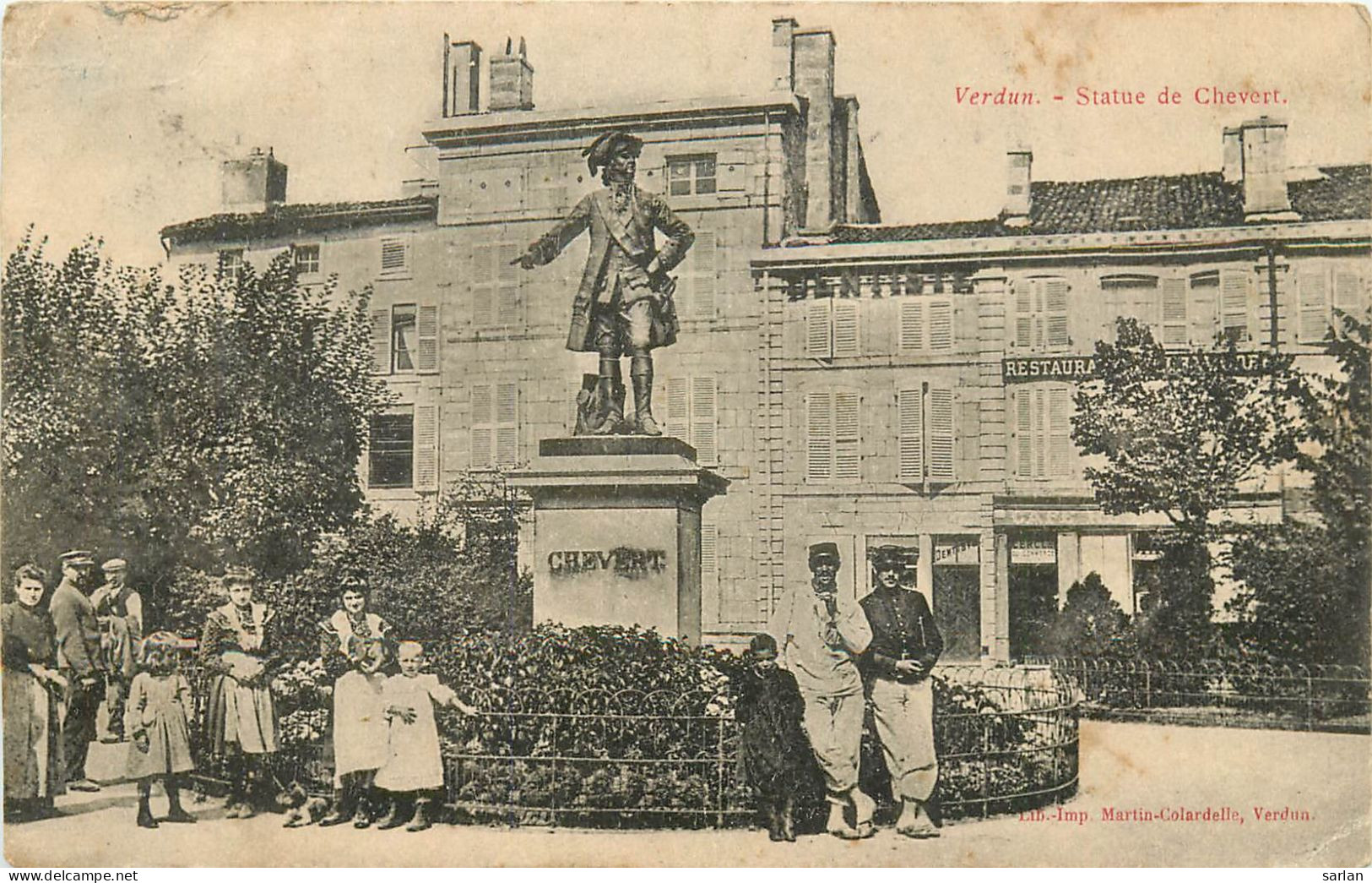 55 , VERDUN , Statue De Chevert , * 524 57 - Verdun