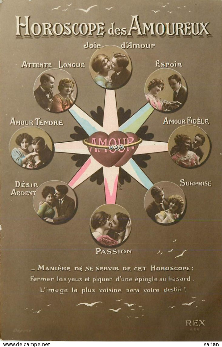 LANGAGE , Horoscope Des Amoureux , * 524 50 - Andere & Zonder Classificatie