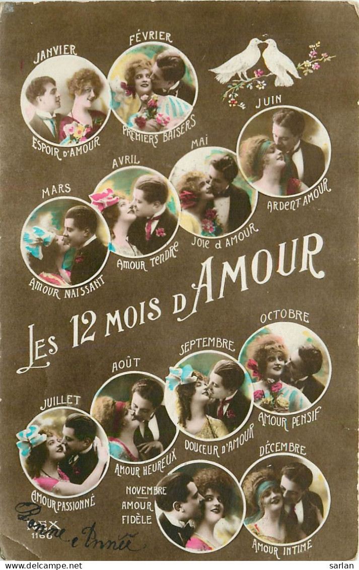 LANGAGE , Les 12 Mois D’amour , * 524 37 - Andere & Zonder Classificatie