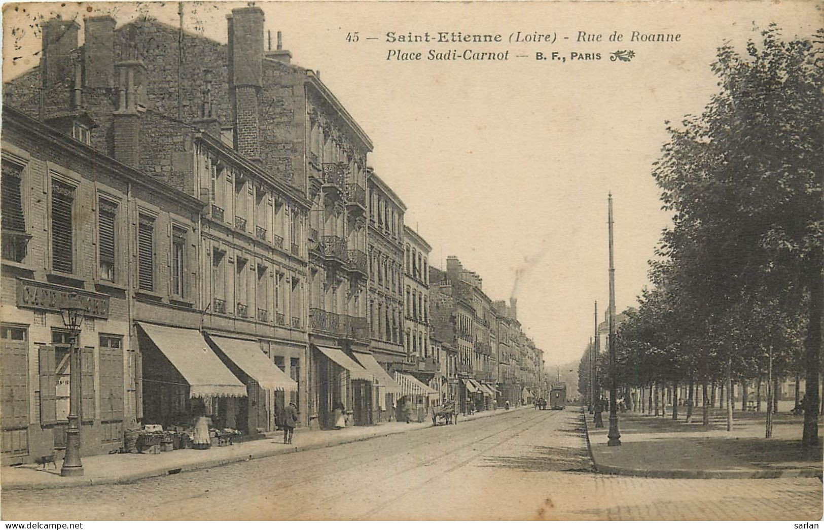 42 , ST ETIENNE , Rue De Roanne , Place Saidi Carnot , * 524 23 - Saint Etienne