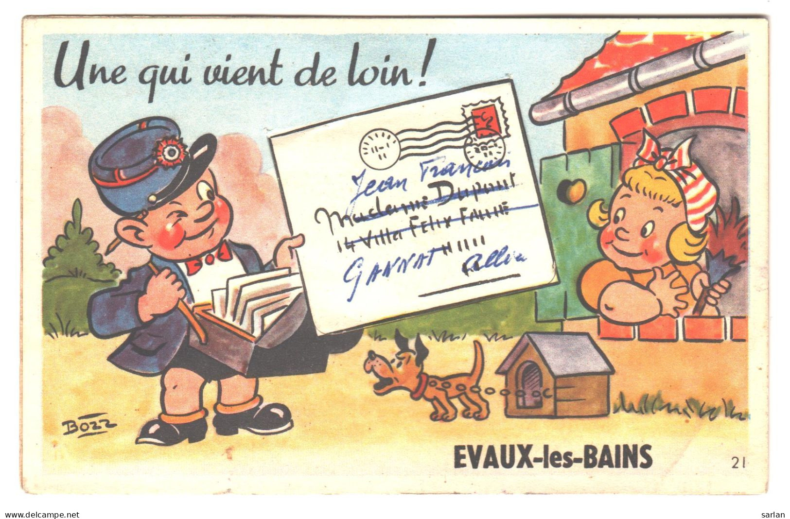 23 , EVAUX LES BAINS , Carte à Système  Accordéon , 10 Vues , * 524 03 - Evaux Les Bains