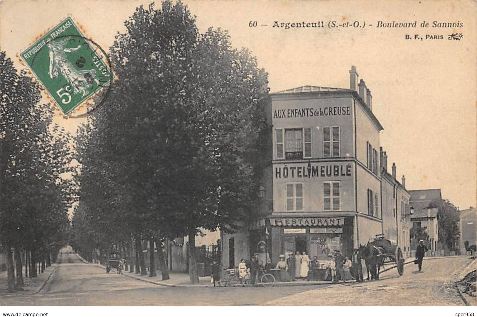 95-AM22695.Argenteuil.N°60.Boulevard De Sannois - Argenteuil