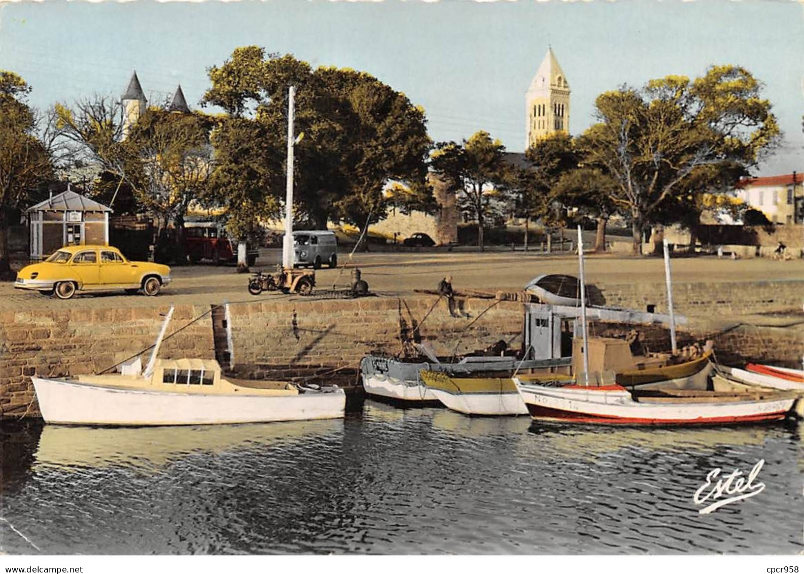 85 - SAN62186 - NOIRMOUTIER - Vue Sur La Place D'Armes - Editions De Luxe - CPSM 10x15 Cm - Noirmoutier