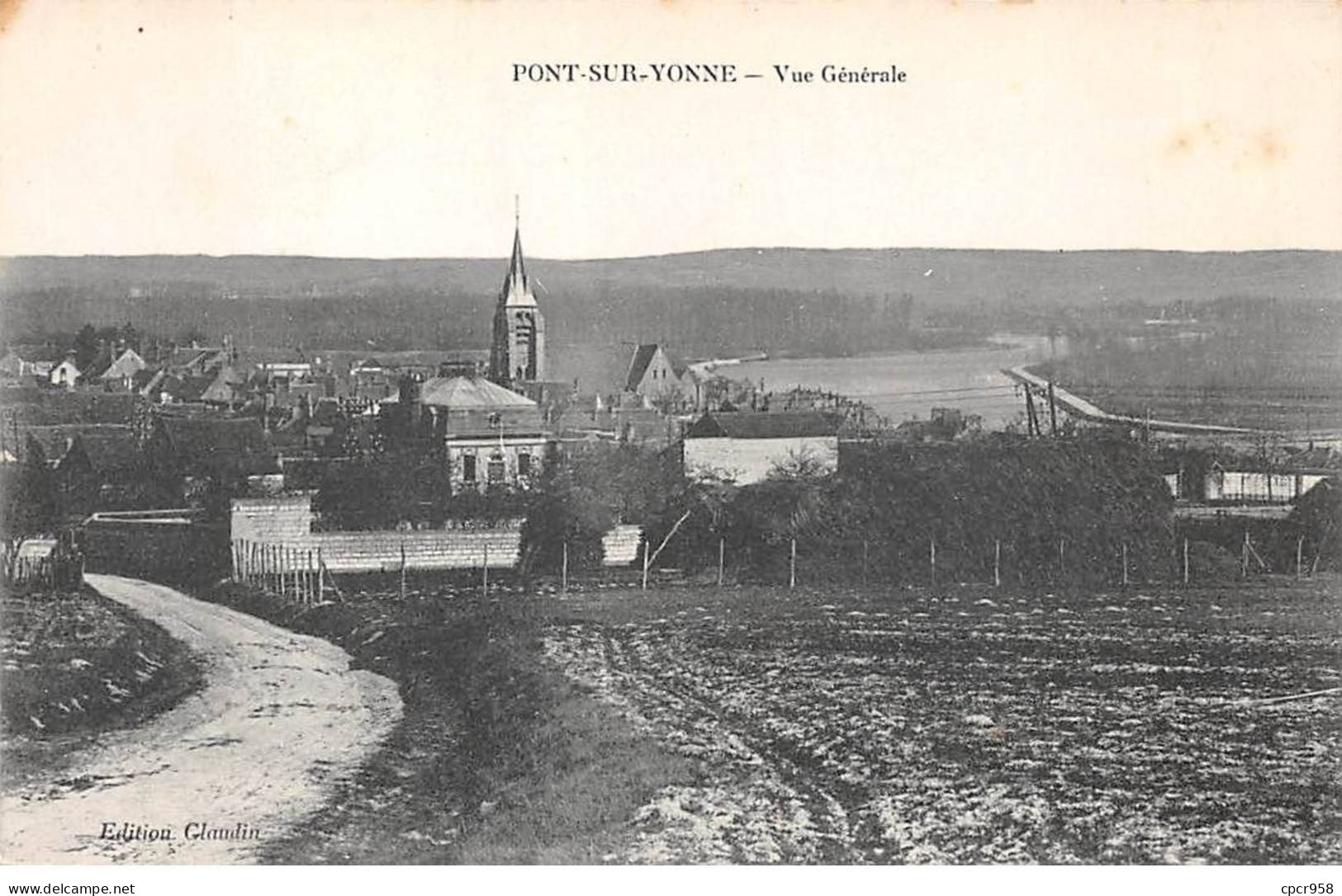 89-AM22682.Pont Sur Yonne.Vue Générale - Pont Sur Yonne