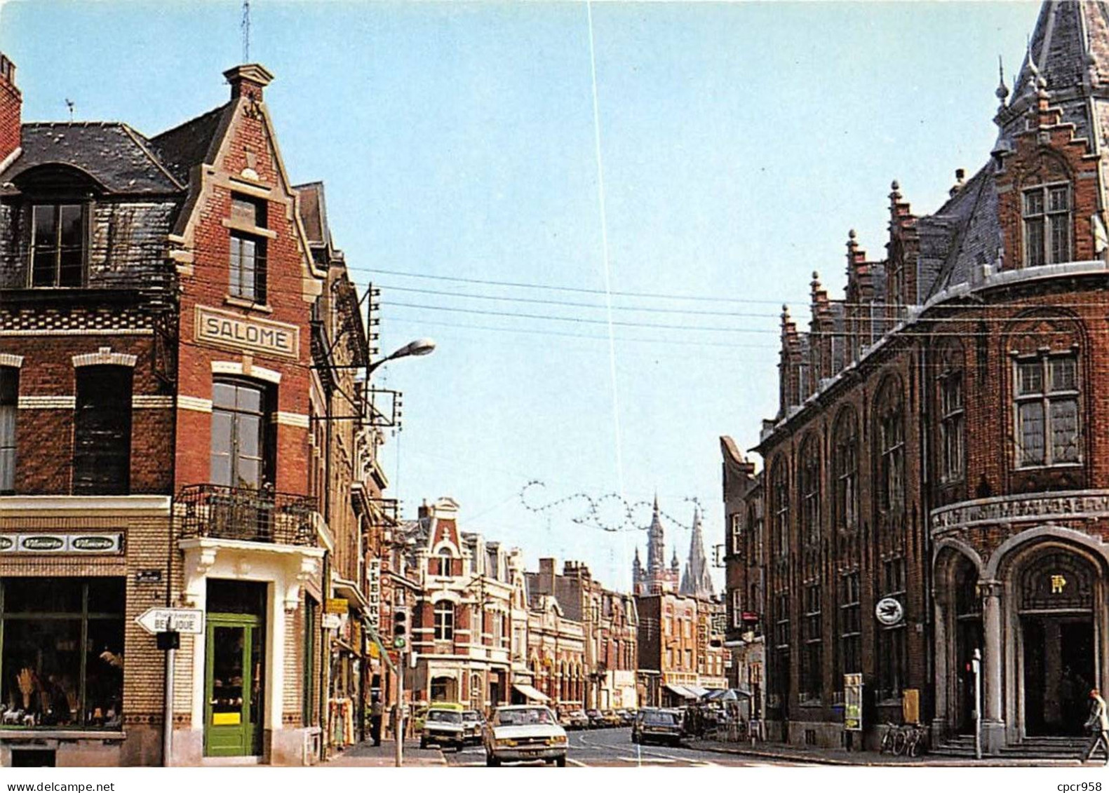 59 - SAN61816 - ARMENTIERES - Rue De Lille - Edition De L'Europe - CPSM 10x15 Cm - Armentieres