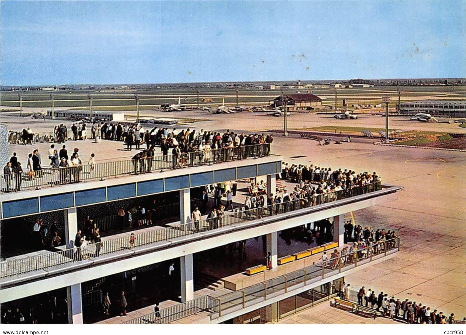 94 - SAN62484 - PARIS ORLY - Les Terrasses De La Façade Sud - Editions PI - CPSM 10x15 Cm - Orly