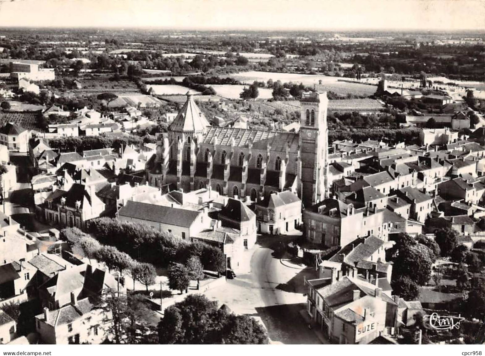 85 - SAN62215 - AIZENAY - Vue Générale - Combier - CPSM 10x15 Cm - Aizenay