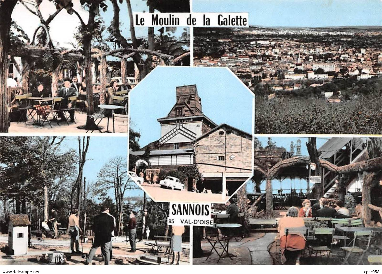 95 - SAN62522 - SANNOIS - Le Moulin De La Galette - Combier - CPSM 10x15 Cm - Sannois