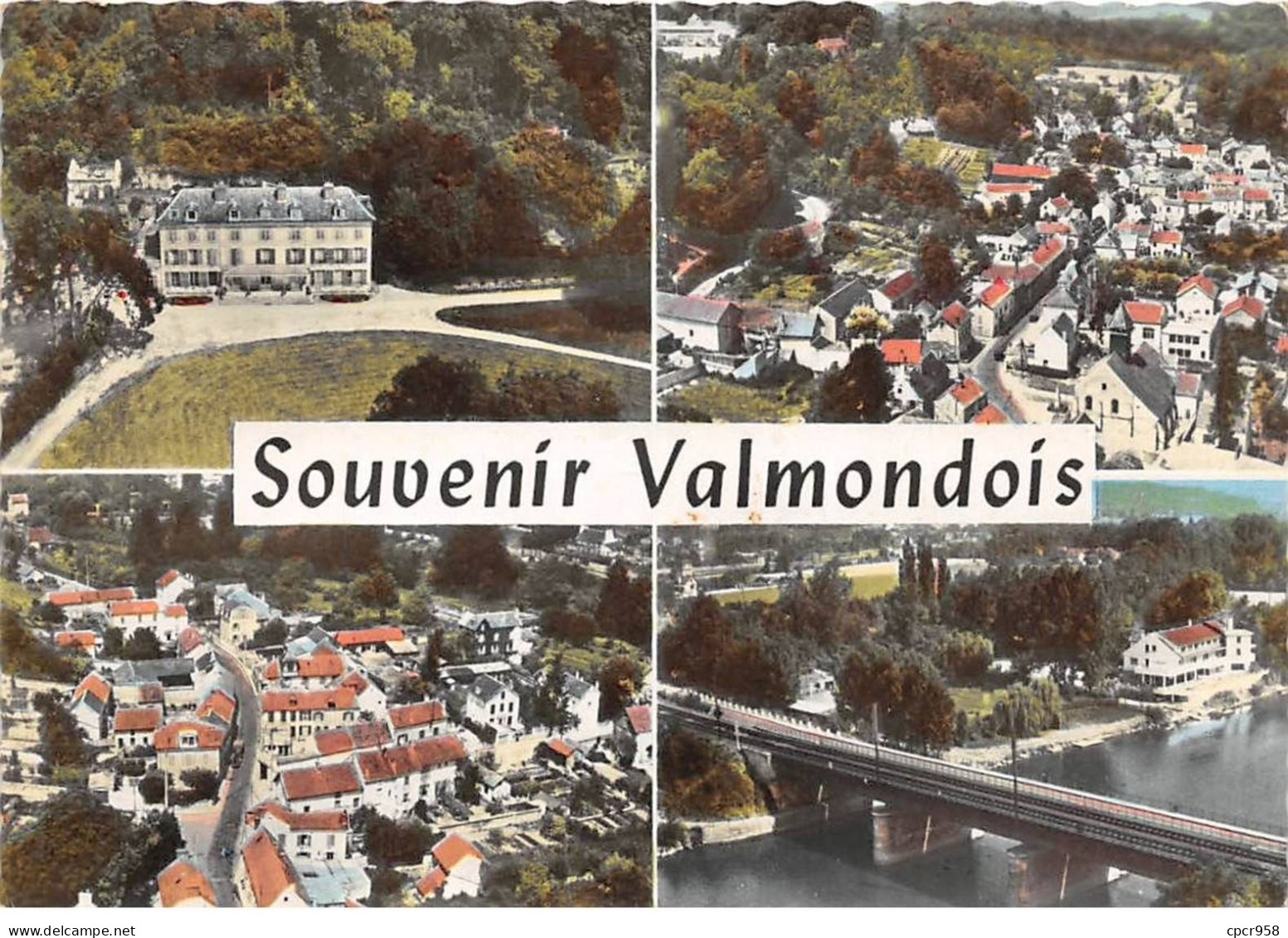 95 - SAN62527 - VALMONDOIS - Divers Aspects De La Ville - Sofer - CPSM 10x15 Cm - Valmondois