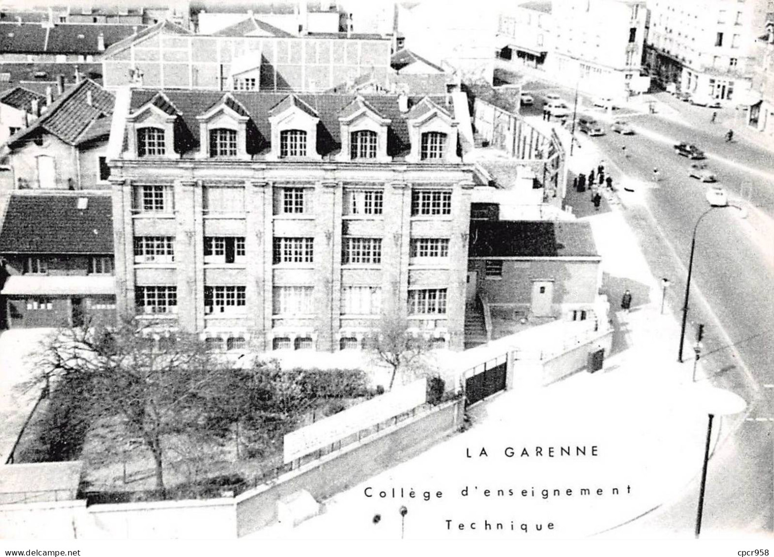 92 - SAN62420 - LA GARENNE - Collège D'Enseignement Technique -Editions Janely - CPSM 10x15 Cm - La Garenne Colombes