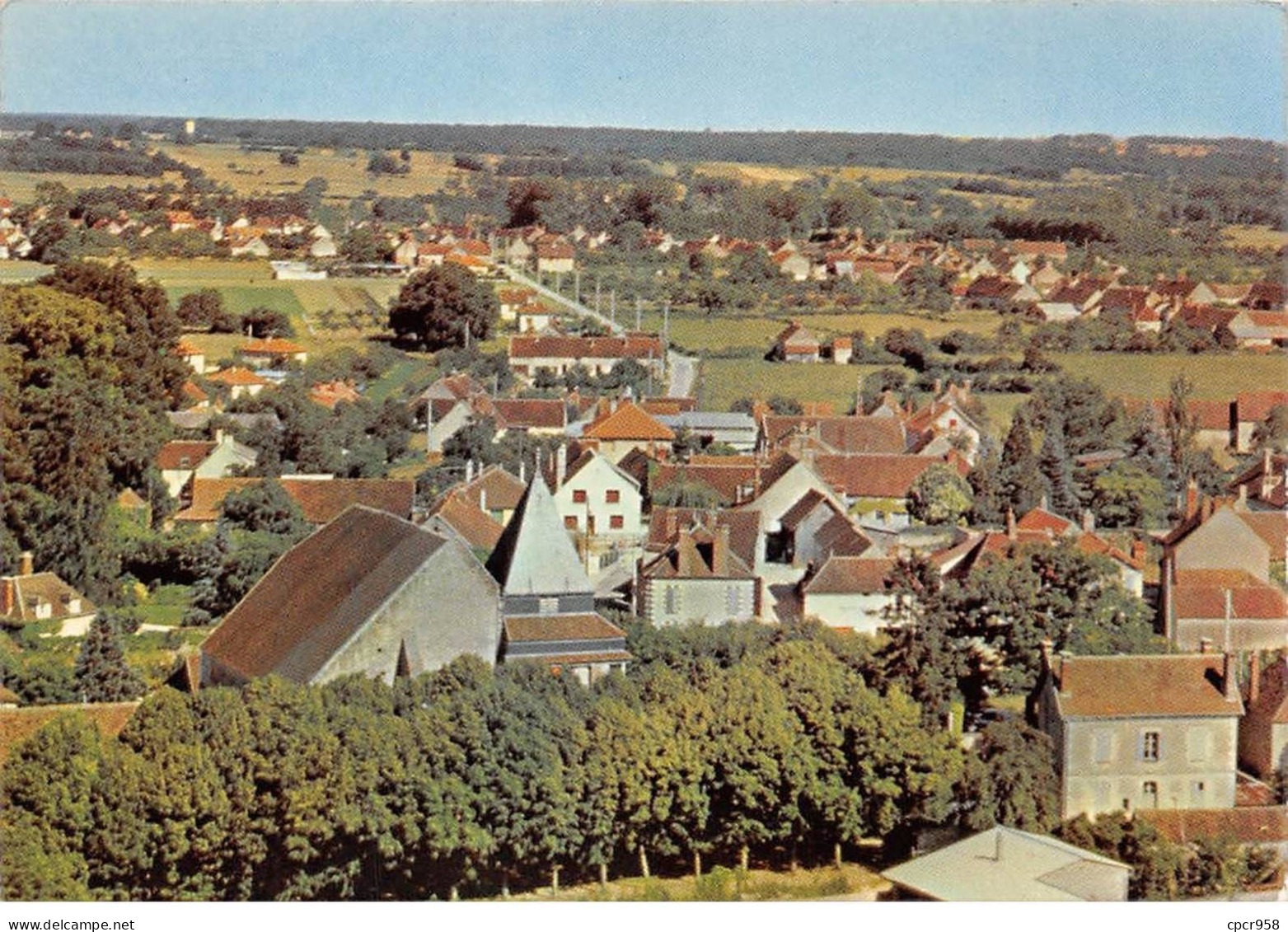 89 - SAN62340 - HERY - Vue Aérienne - Editions Nivernaises - CPSM 10x15 Cm - Hery