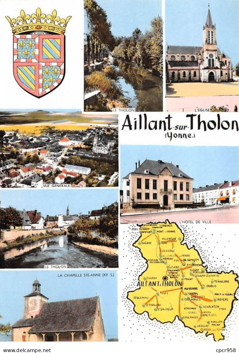 89 - SAN62325 - AILLANT SUR THOLON - Vue D'ensemble - Combier - CPSM 10x15 Cm - Aillant Sur Tholon