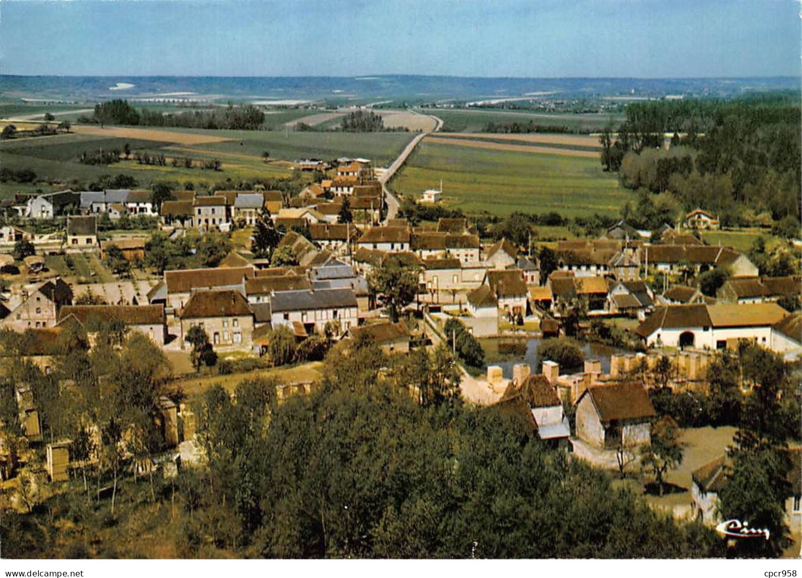 89 - SAN62316 - ST MAURICE THIZOUAILLE - Vue Générale Aérienne - Combier - CPSM 10x15 Cm - Otros & Sin Clasificación