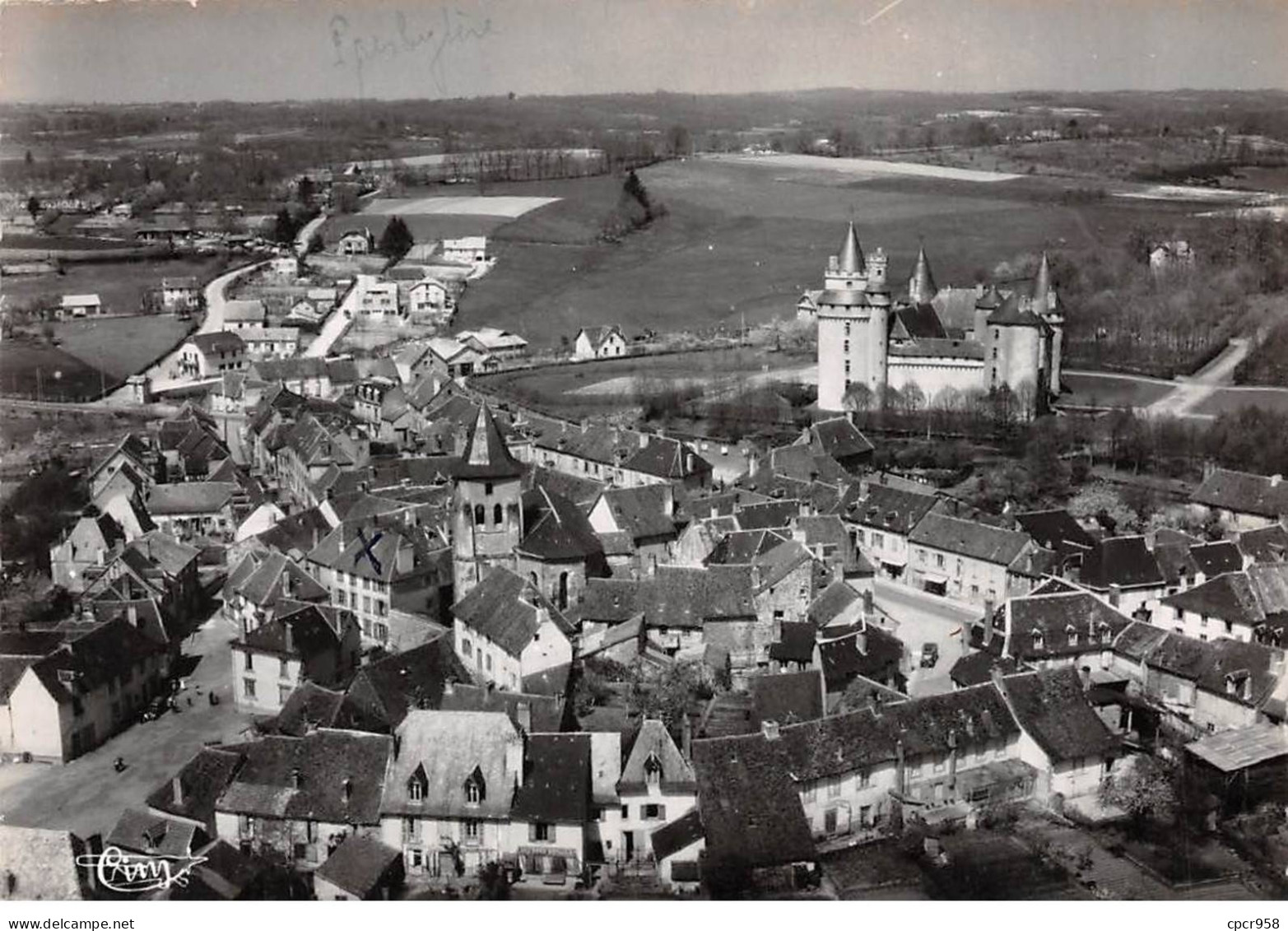 87 - SAN62286 - COUSSAC BONNEVAL - Vue Générale Aérienne - Combier - CPSM 10x15 Cm - Other & Unclassified