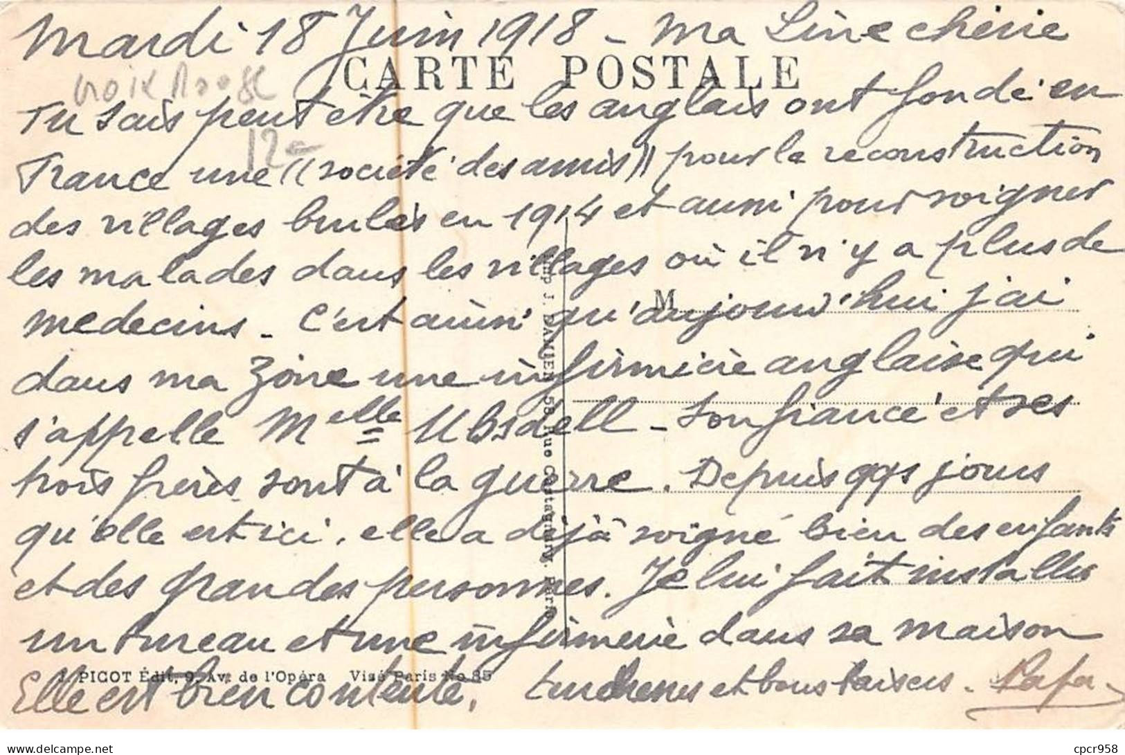 Croix-Rouge - N°87950 - Jeune Infirmière Tenant Un Bouquet De Roses - Edy - Croce Rossa