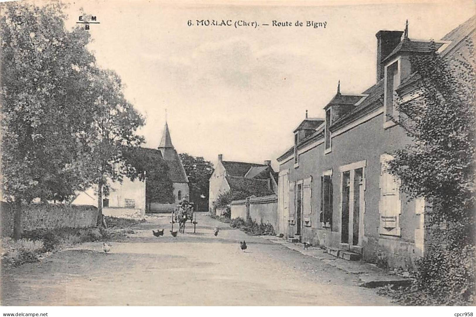 18 - SAN62694 - MORLAC - Route De Bligny - Other & Unclassified