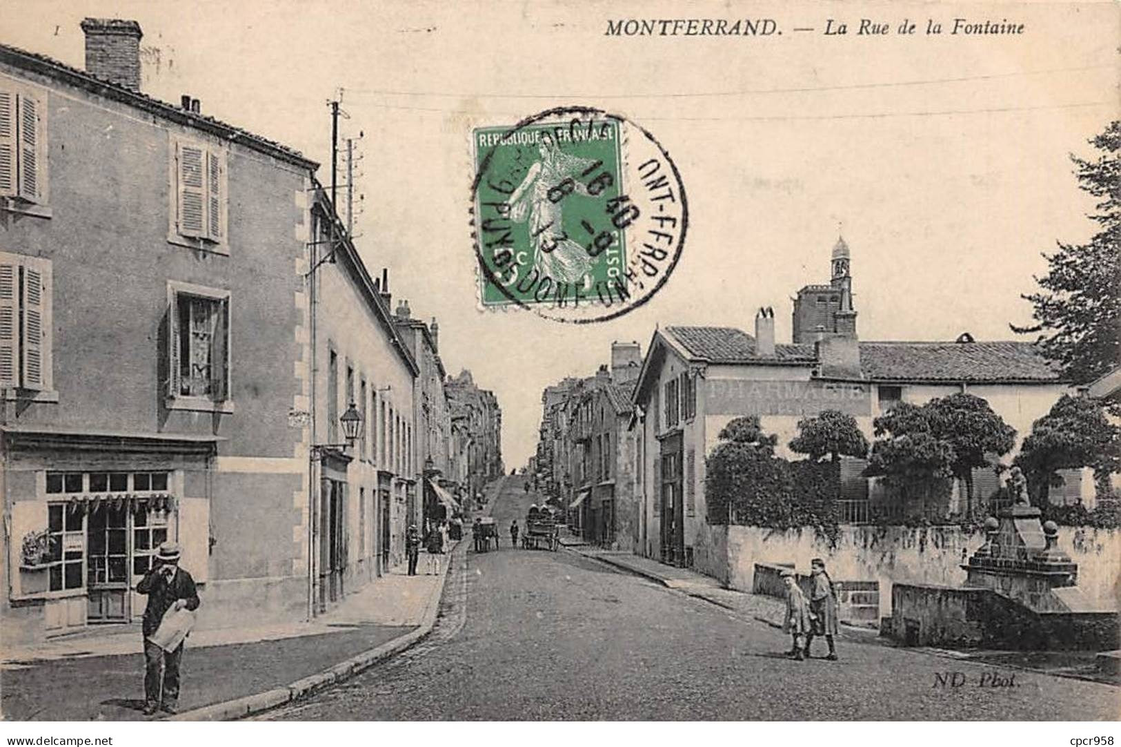 11 - SAN62652 - MONTFERRAND - Le Rue De La Fontaine - Other & Unclassified