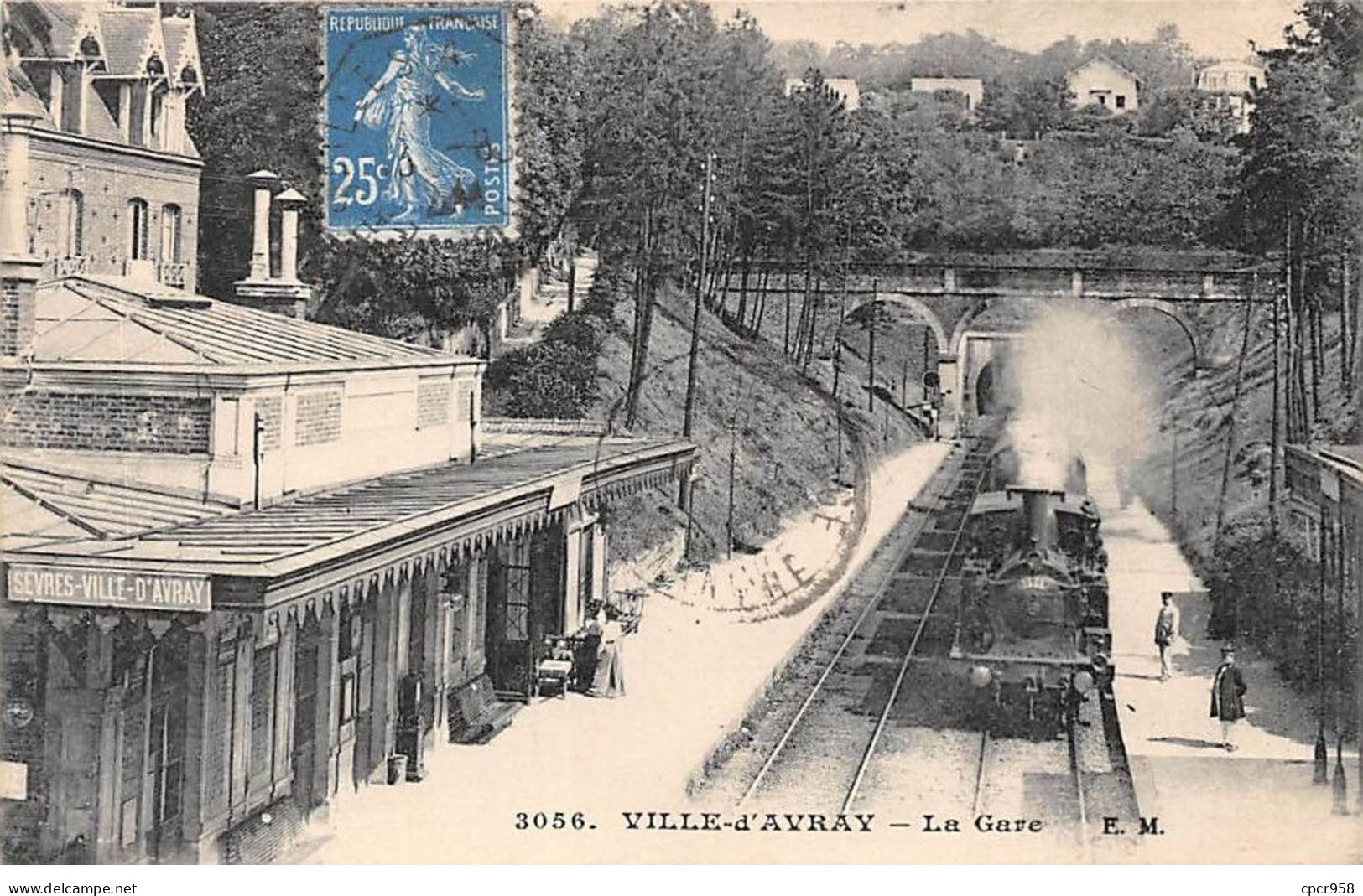 92 - SAN63289 - VILLE D'AVRAY - La Gare - Train - Ville D'Avray