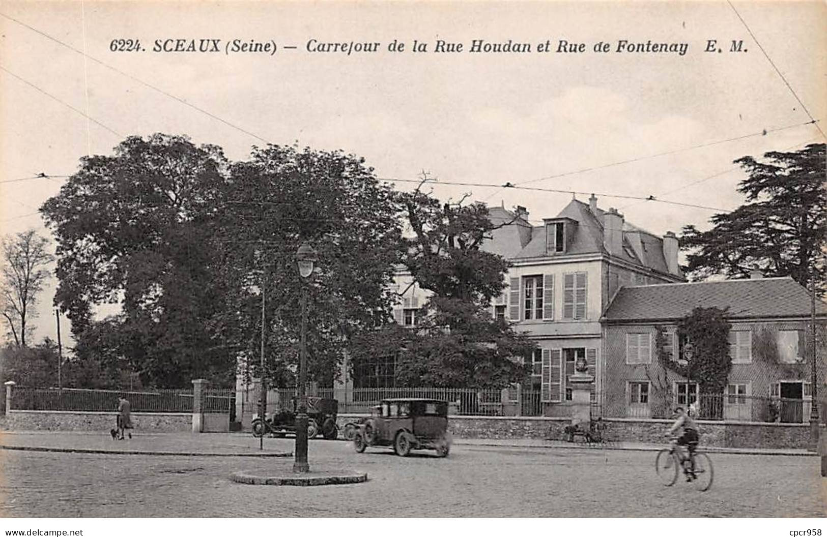 92 - SAN63281 - SCEAUX - Carrefour De La Rue Houdan Et Rue De Fontenay - Sceaux