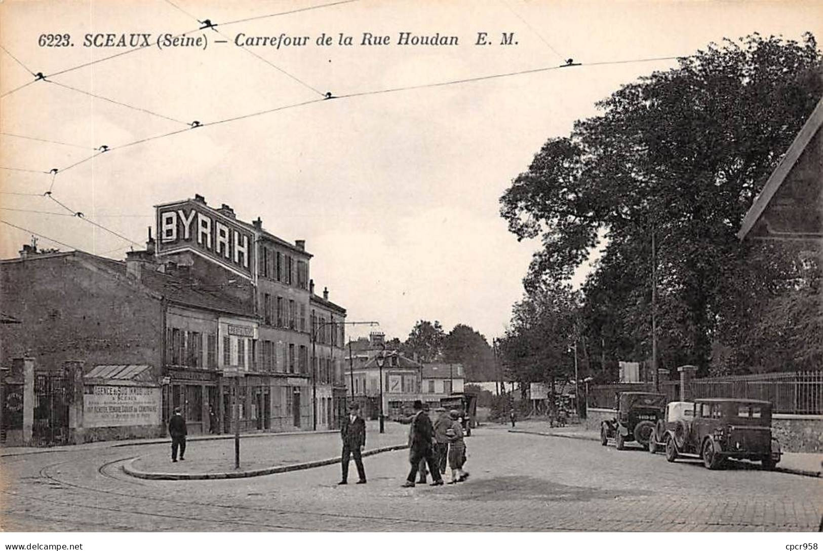 92 - SAN63280 - SCEAUX - Carrefour De La Rue Houdan - Sceaux