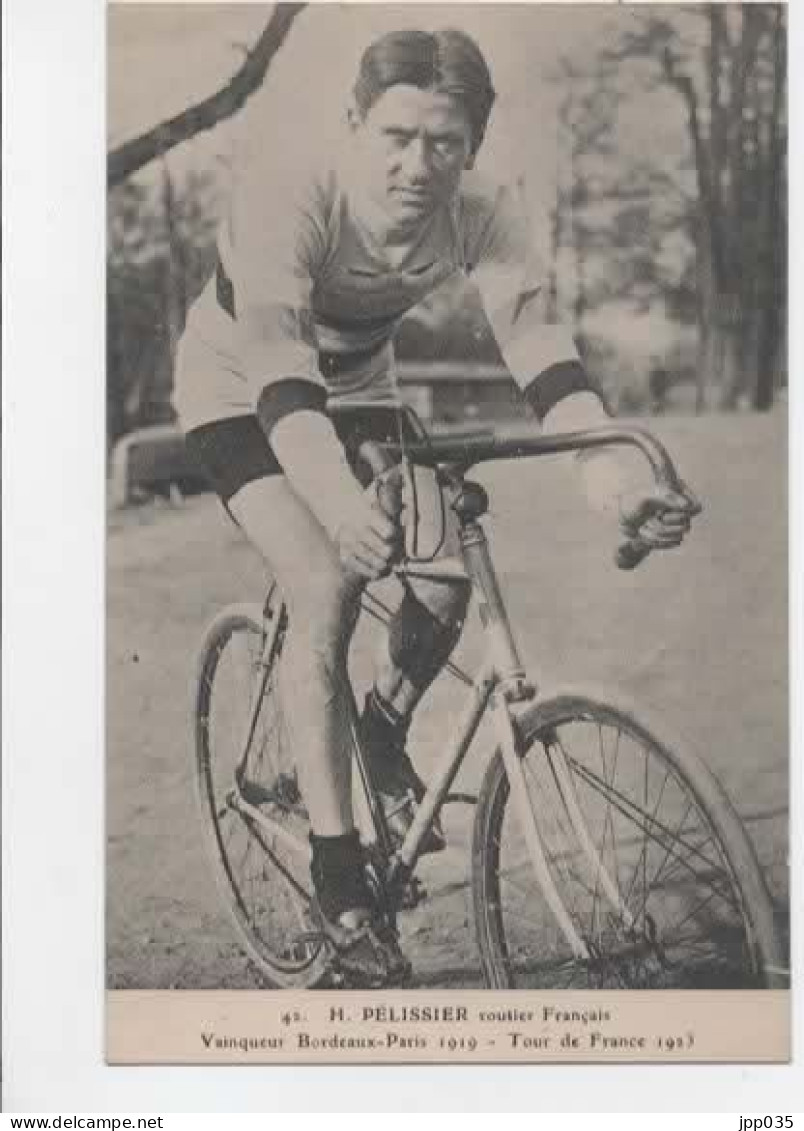 CYCLISME  TOUR DE FRANCE  1923 HENRI PELISSIER - Radsport