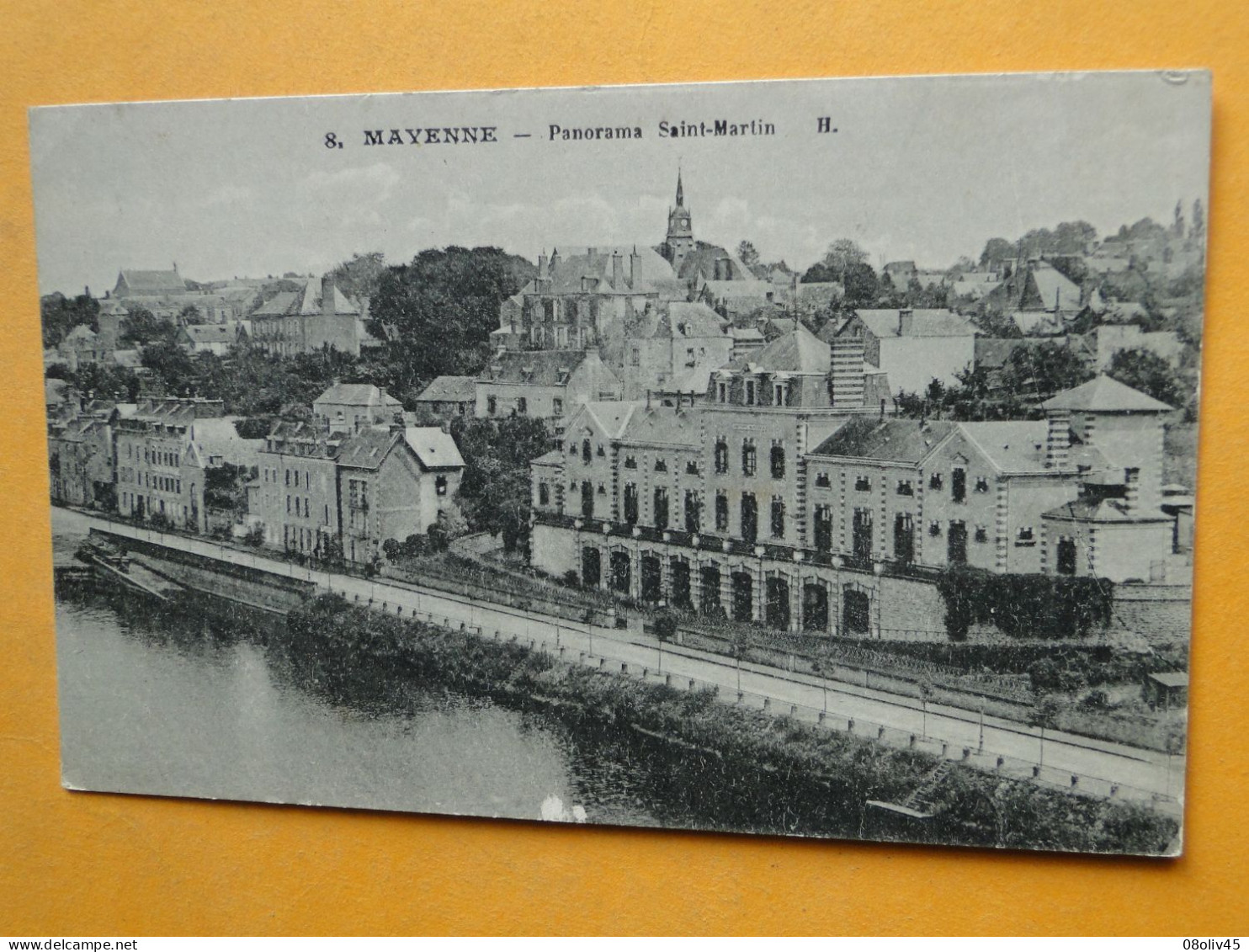 MAYENNE -- Lot 2 Cpa Différentes - Panorama De La Rive Droite Et Panorama St-Martin - Mayenne