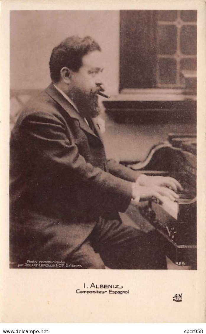 Musicien - N°87370 - Albeniz - Compositeur Espagnol - Musique Et Musiciens