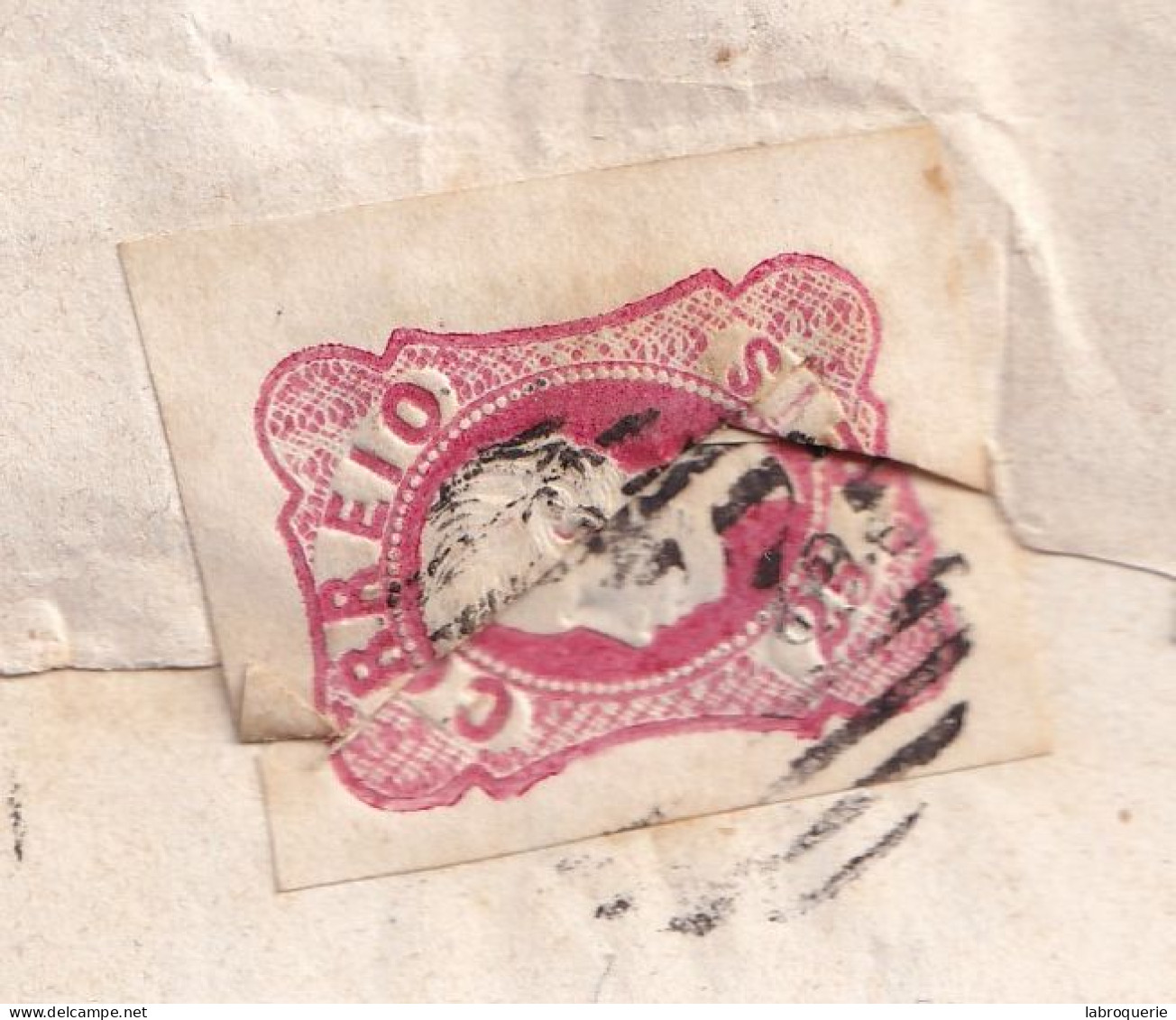 POR - LETTRE D'ARCOS À PORTO - 1865 - Postmark Collection