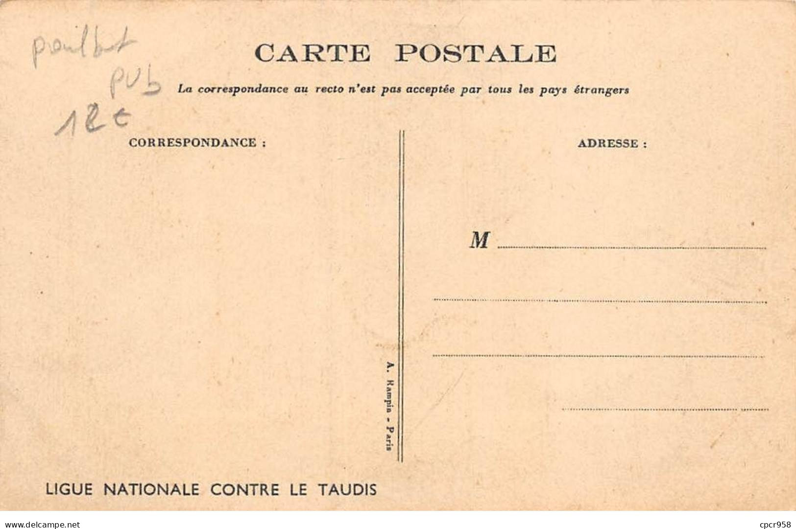Illustrateur - N°87788 - F. Poulbot - C'est Ceux Du Premier Qui Sont Bouchés - Offert Par Blédine Jacquemaire - Poulbot, F.