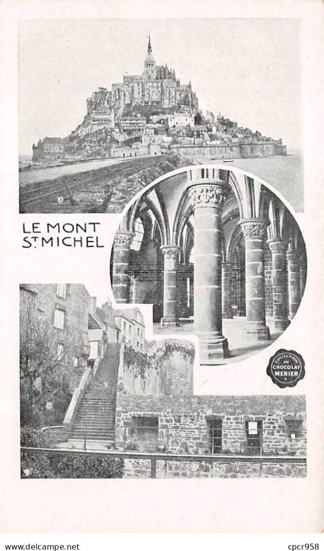 PUBLICITE - SAN65061 - Le Mont St Michel - Collection Du Chocolat Menier - Publicidad