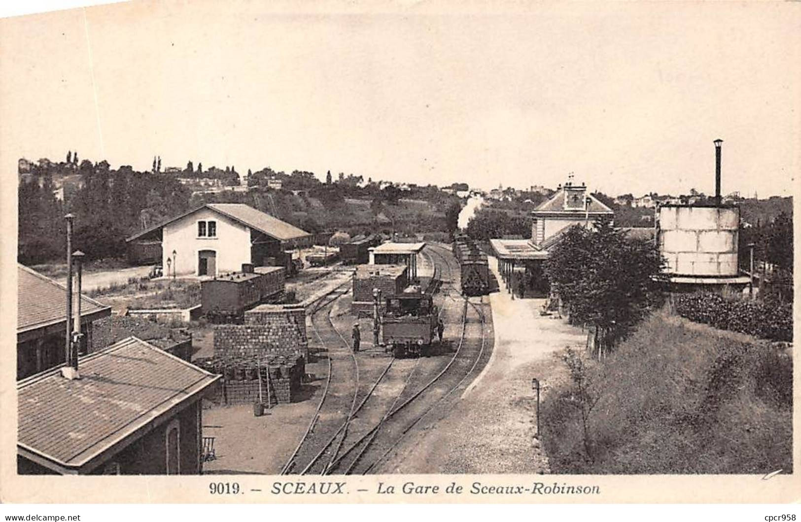 92 - SAN63275 - SCEAUX - La Gare De Sceaux Robinson - Train - Sceaux