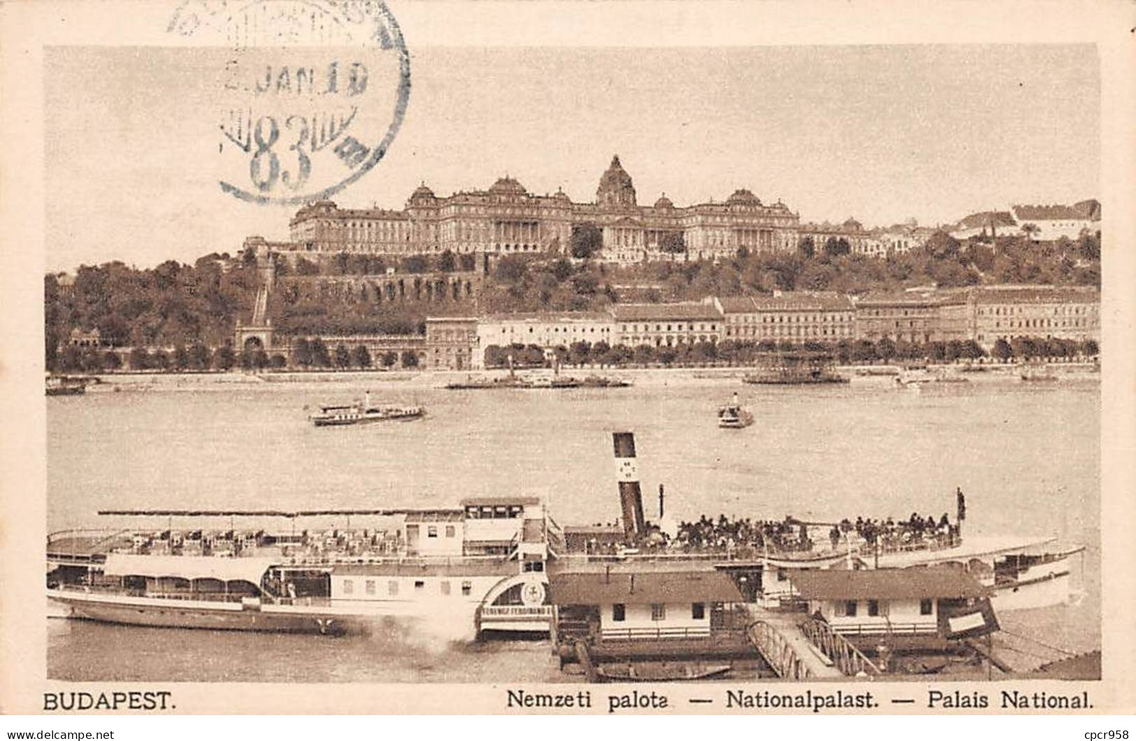 HONGRIE - SAN64443 - Budapest - Palais National - Hungary