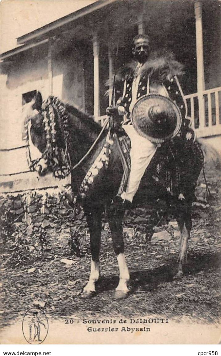 DJIBOUTI - SAN64494 - Souvenir De Djibouti - Guerrier Abysain - Gibuti