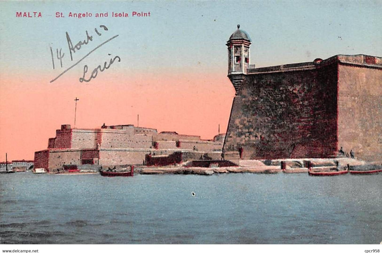 MALTE - SAN64444 - Malta - St Angelo And Isola Point - Malte