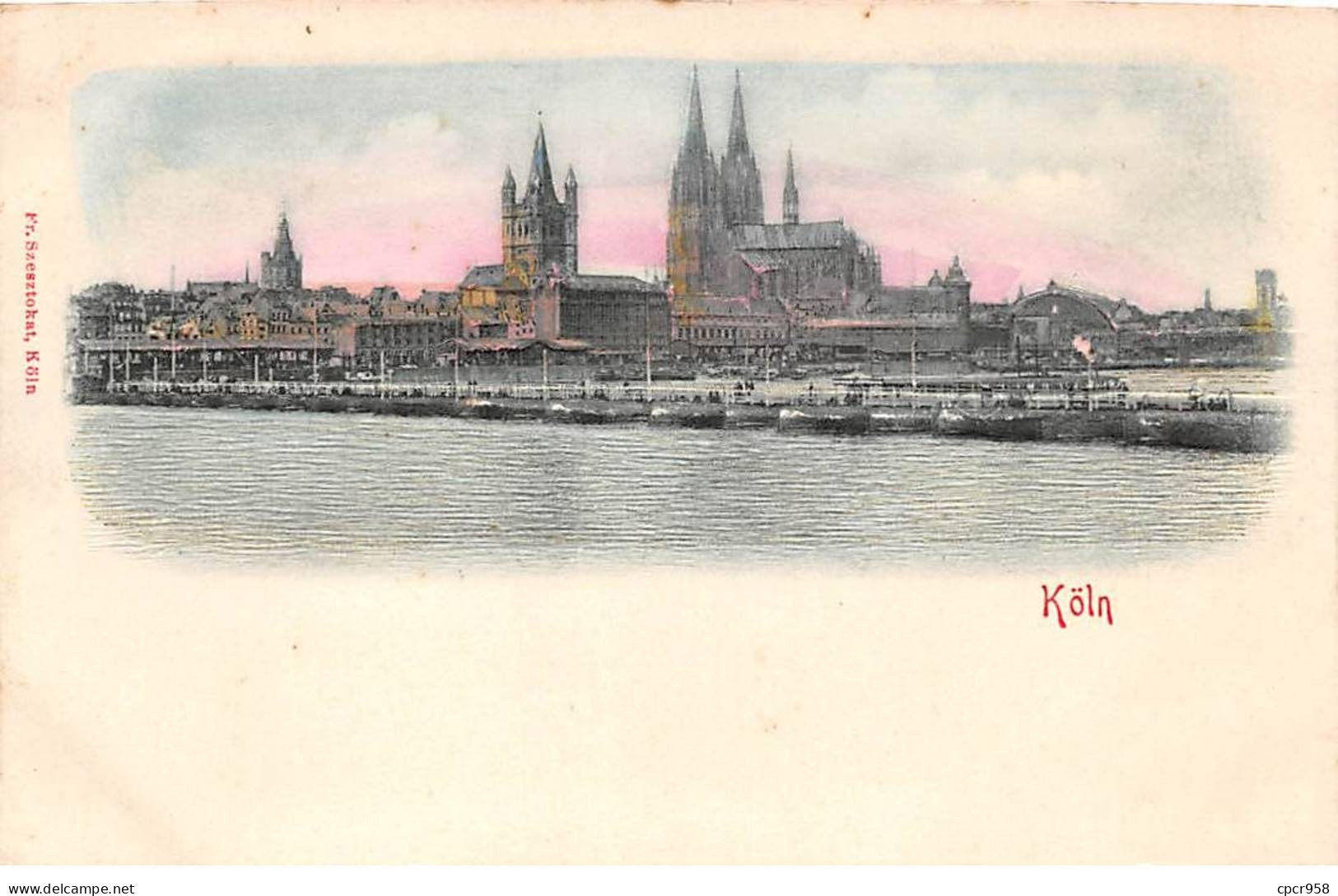 ALLEMAGNE - SAN64357 - Koln - Carte En Relief - Koeln