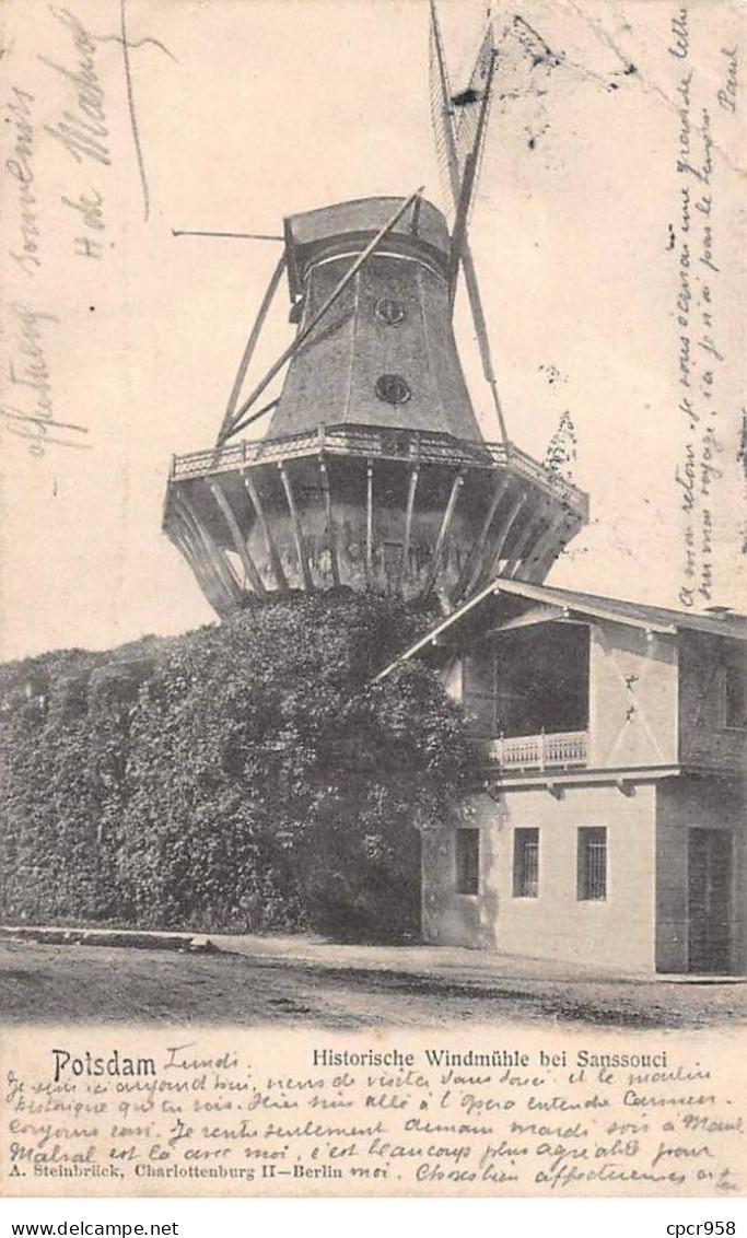 ALLEMAGNE - SAN64352 - Potsdam - Historische Windmuhle Bei Sanssouci - Potsdam