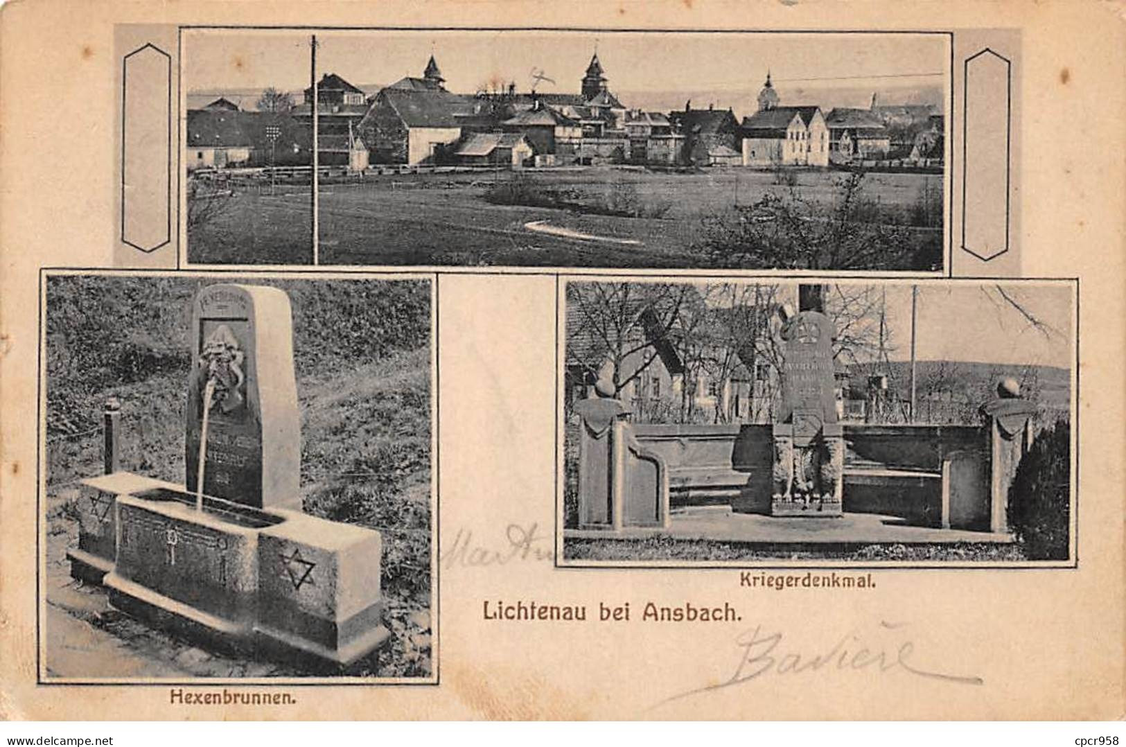 ALLEMAGNE - SAN64371 - Lichtenau Bei Ansbach - Judaica - Ansbach