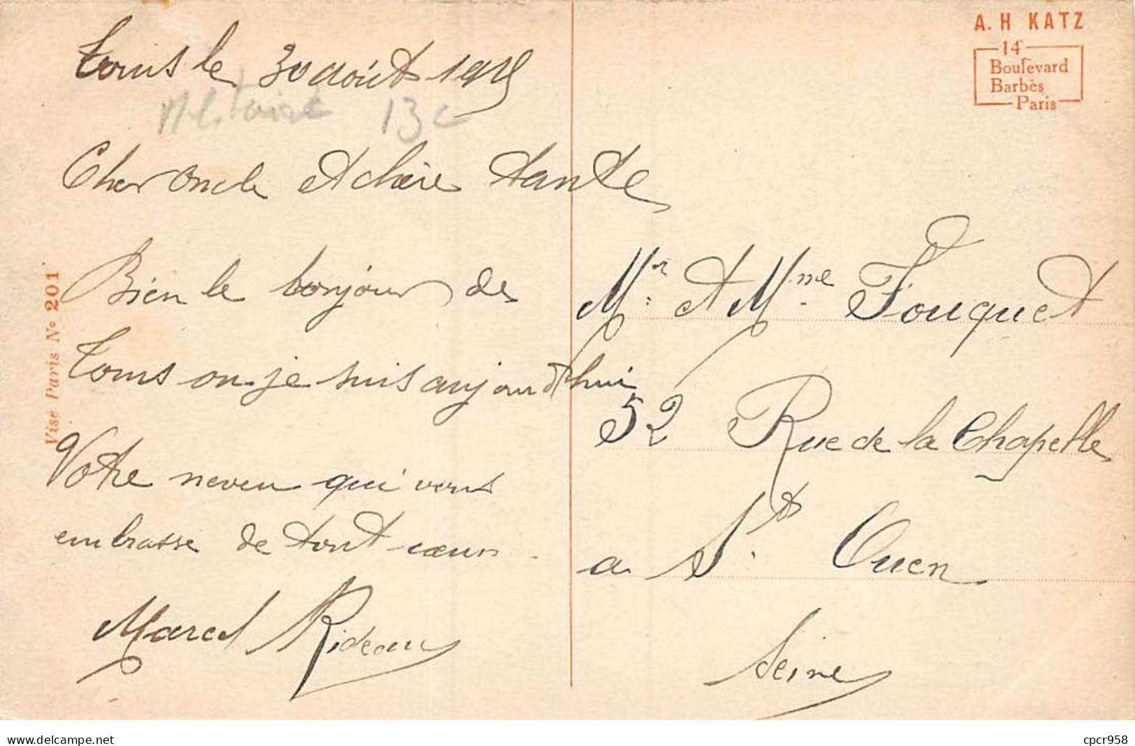 Militaire - N°87538 - Albert Beerts - Guillaume Pleure, Joffre Rit - Humoristiques